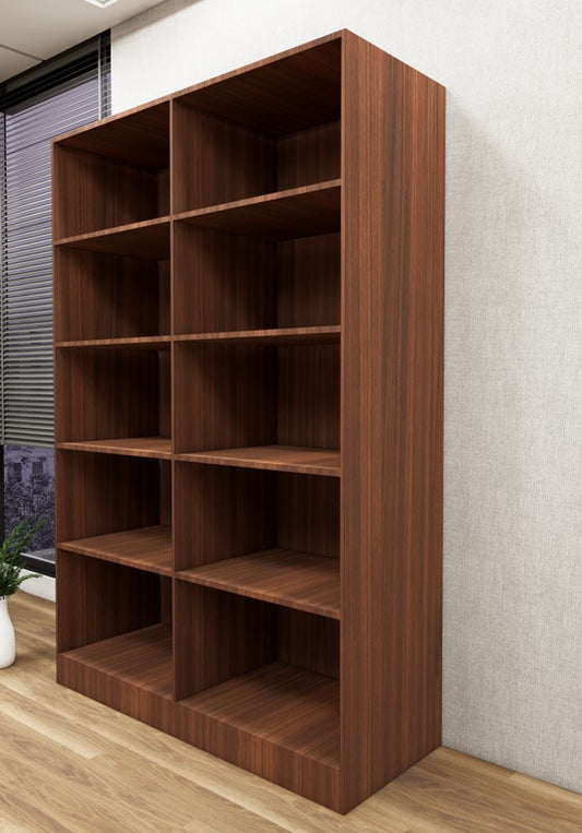 American Walnut Finish Storage rack