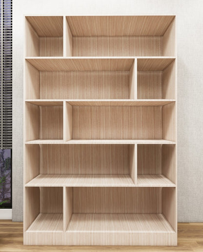 Modern Oak Open Shelving Unit – Multi-Purpose Storage Rack