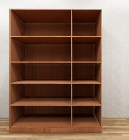 Burma Teak Finish – Elegant Three Door Vertical Organizer